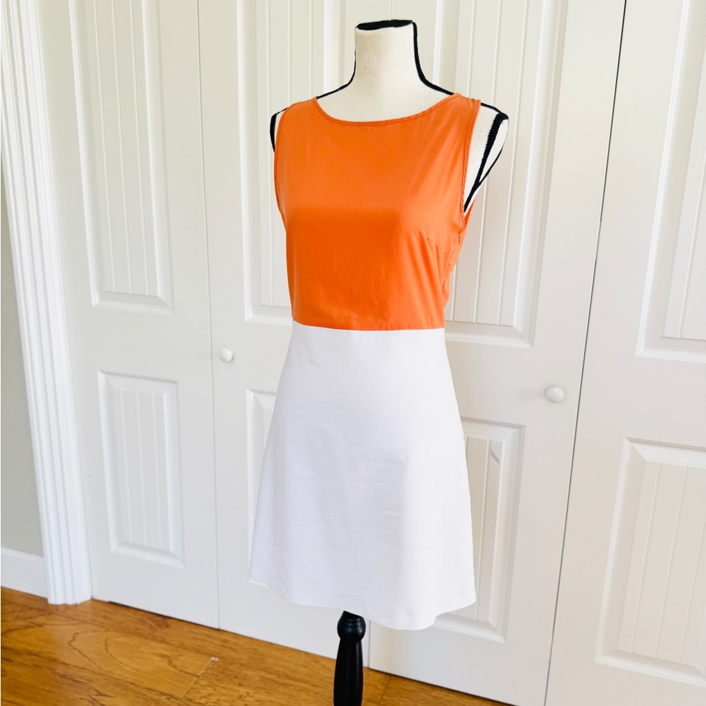 Zara Basic 60s Mod Style Color Block Shift Dress … - image 7